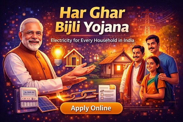 Har Ghar Bijli Yojana 2026: Apply Online, Benefits, Eligibility & Status Check